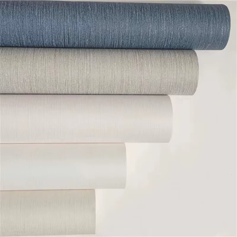 Non Self-Adhesive Waterproof Wallpaper Non-Woven Fabric Vertical Strip Living Room TV Background Wall Bedroom Entertainment. Tilbud fra Alibaba US.