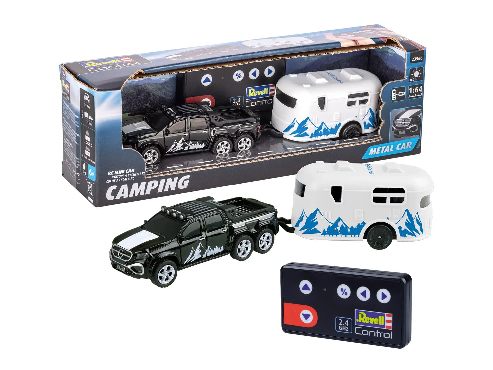 Mini RC Car with Camper. Offer from Revell-shop DE/AT.