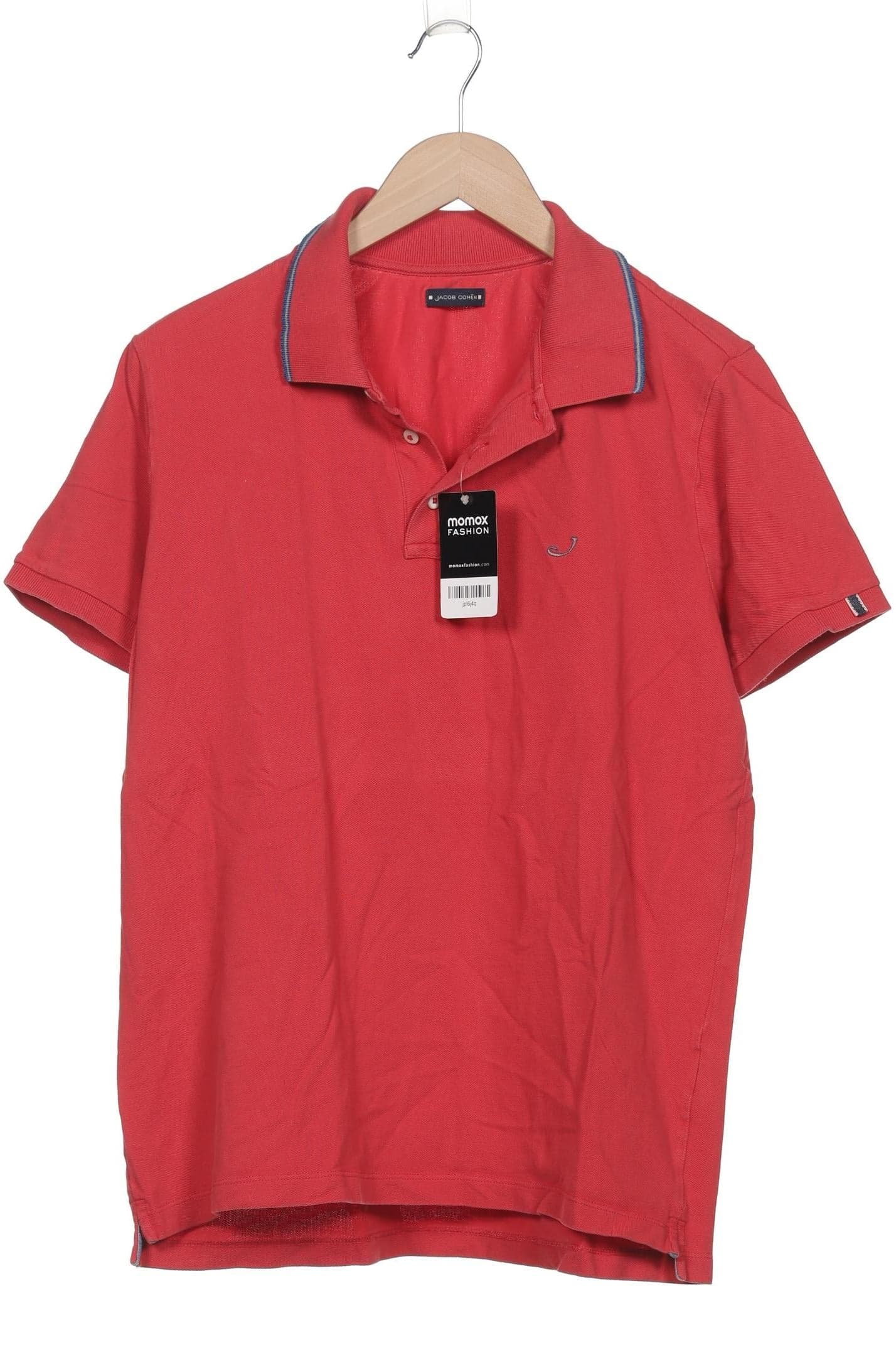 Jacob Cohen Herren Poloshirt, Rot, Gr. XL