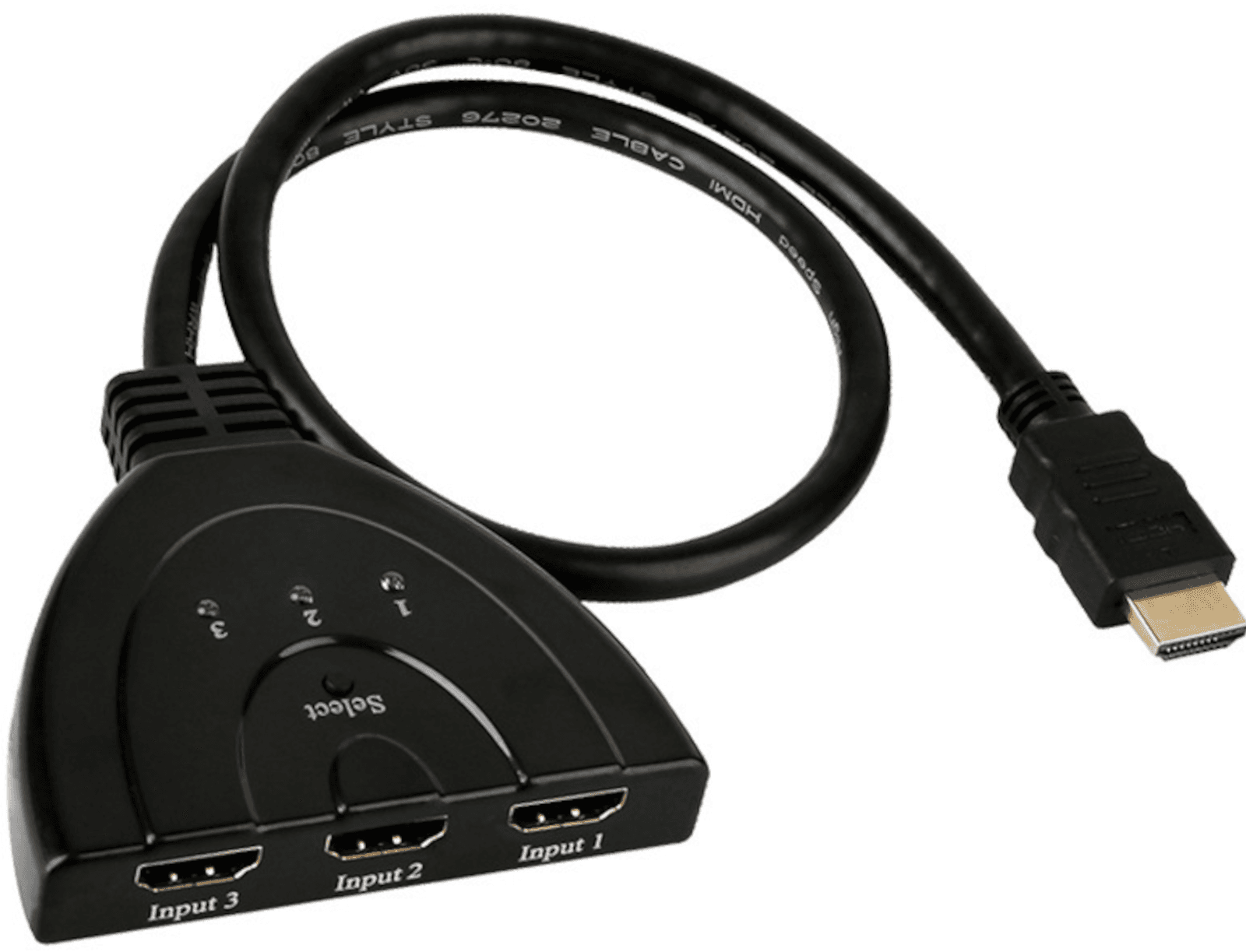 EWANTO Splitter 3x HDMI Switch (w) auf 1x HDMI (m) schwarz 1080p Hub 550mm Multi-Monitor Adapter HDM-01. Offer from EWANTO DE.