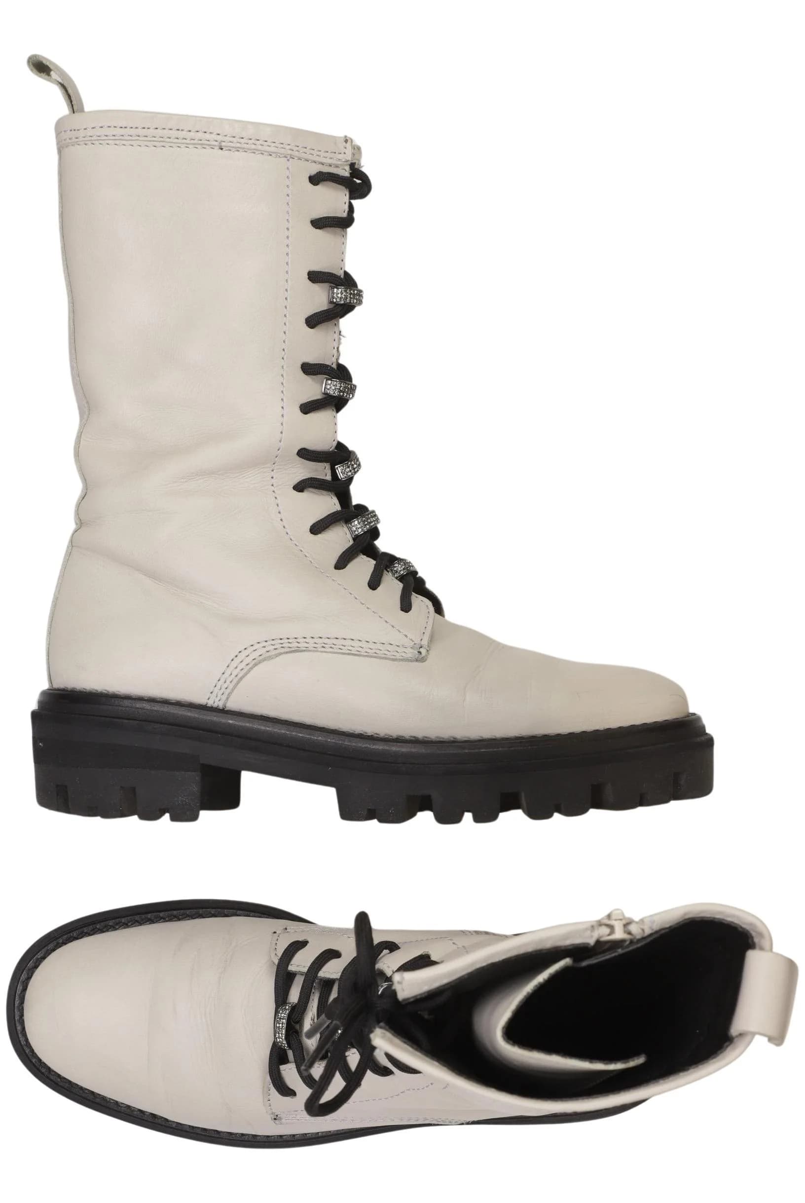 Ralph Harrison Herren Stiefel, Cremeweiß, Gr. EU 39