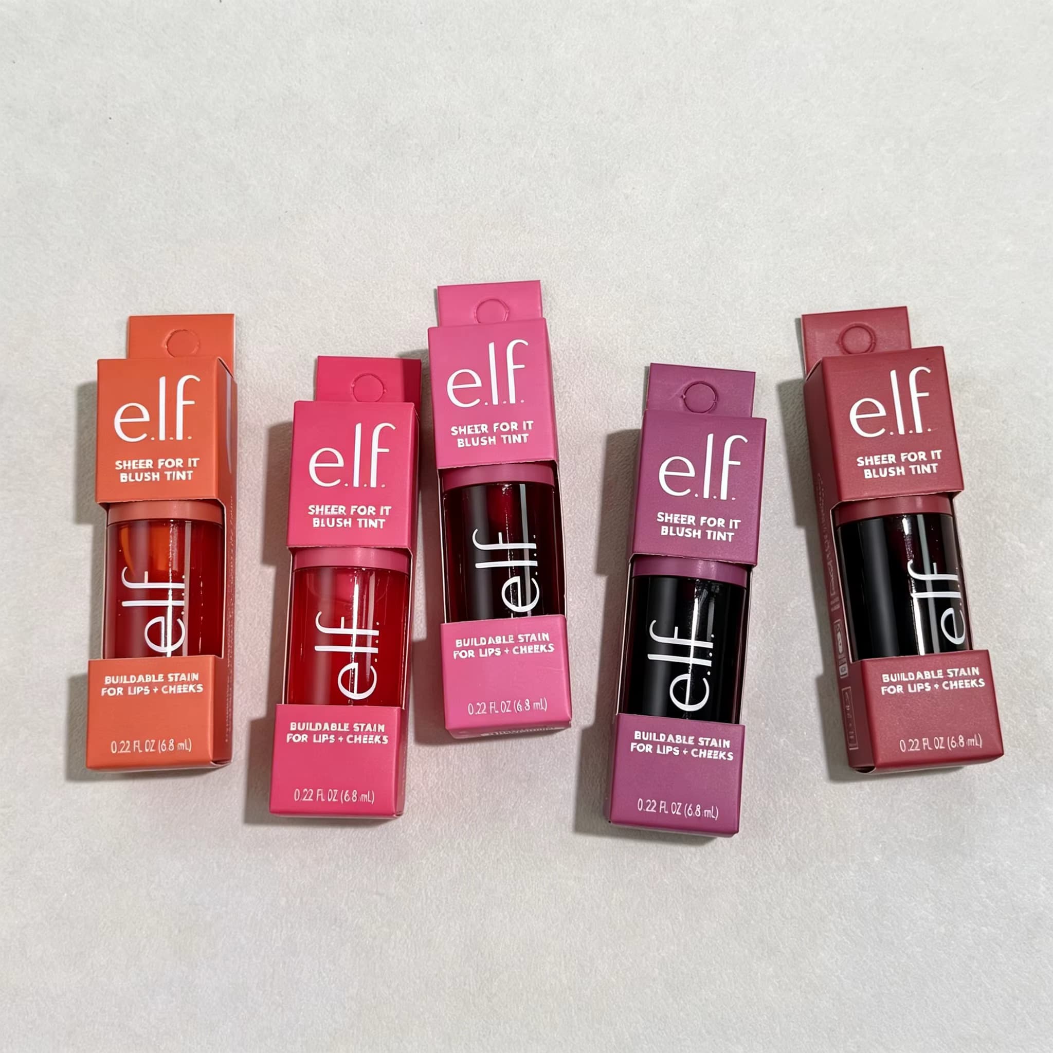 Neuer ELF Flüssiger Rouge Feuchtigkeitsspendender Lipgloss mit Fruchtgeschmack Feuchtigkeitsspendend Peelt Abgestorbene Haut Formt Gesichtskonturen Make-up Geschenke