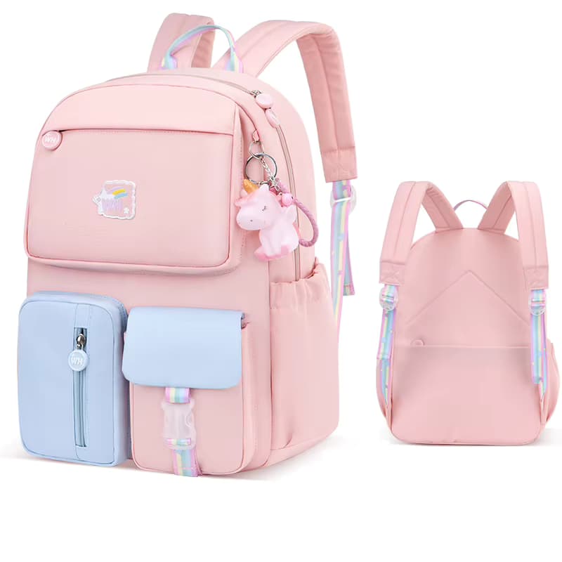 Grade 1 to 6 Children's Weight Reduction Ridge Backpack Light Schoolbag Kids Backpack for Boys and Girls Daily School Life. Tilbud fra Alibaba US.