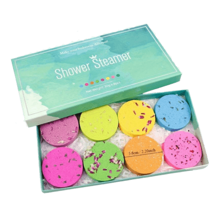 Shower Steamer Fragrance tablets Set - 8 PCS.. Offer from Plusshop IE.