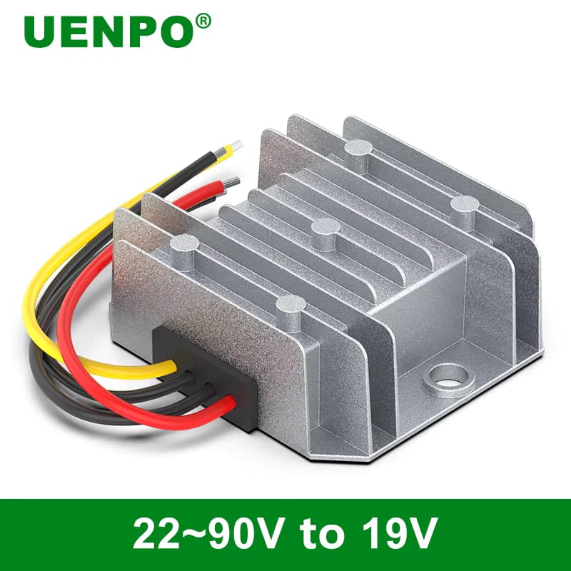 22V-90V zu 19V DC-Stromwandler 48V zu 19V Abwärtswandler-Modul 60V/72V zu 19V On-Board-Abwärtswandler 24V zu 19V Inverter