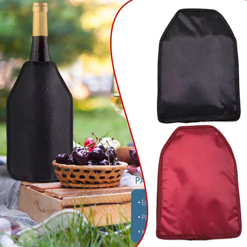 Rotwein Kühlung Halter Eis Tasche Gelee Picknick Getränke Wein Kühler Hülse Weiche Getränk Rack Bar Werkzeug Wein Flasche Abdeckungen