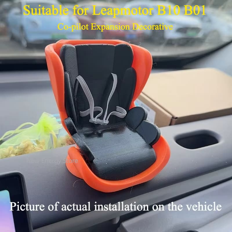 Co-Pilot-Erweiterungs-Dekorationszubehör, geeignet für Leapmotor B10 B01, kreatives DIY-Innenausstattungszubehör