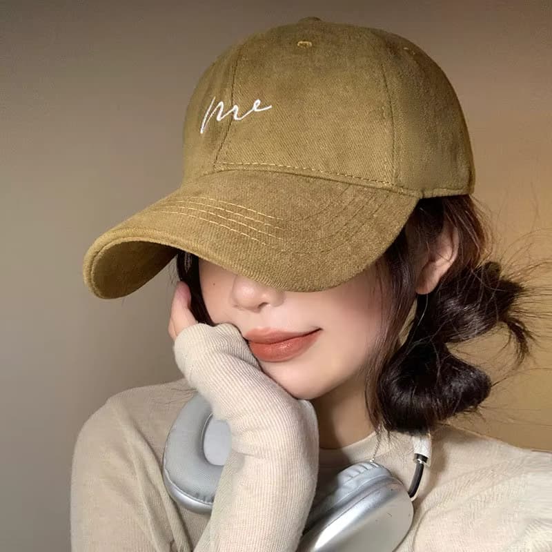 Unisex bestickte Baseballkappe Vintage weiche Baumwolle verstellbare Sonnenblende Hut Männer Frauen Outdoor-Sport Hip Hop Papa Trucker Cap