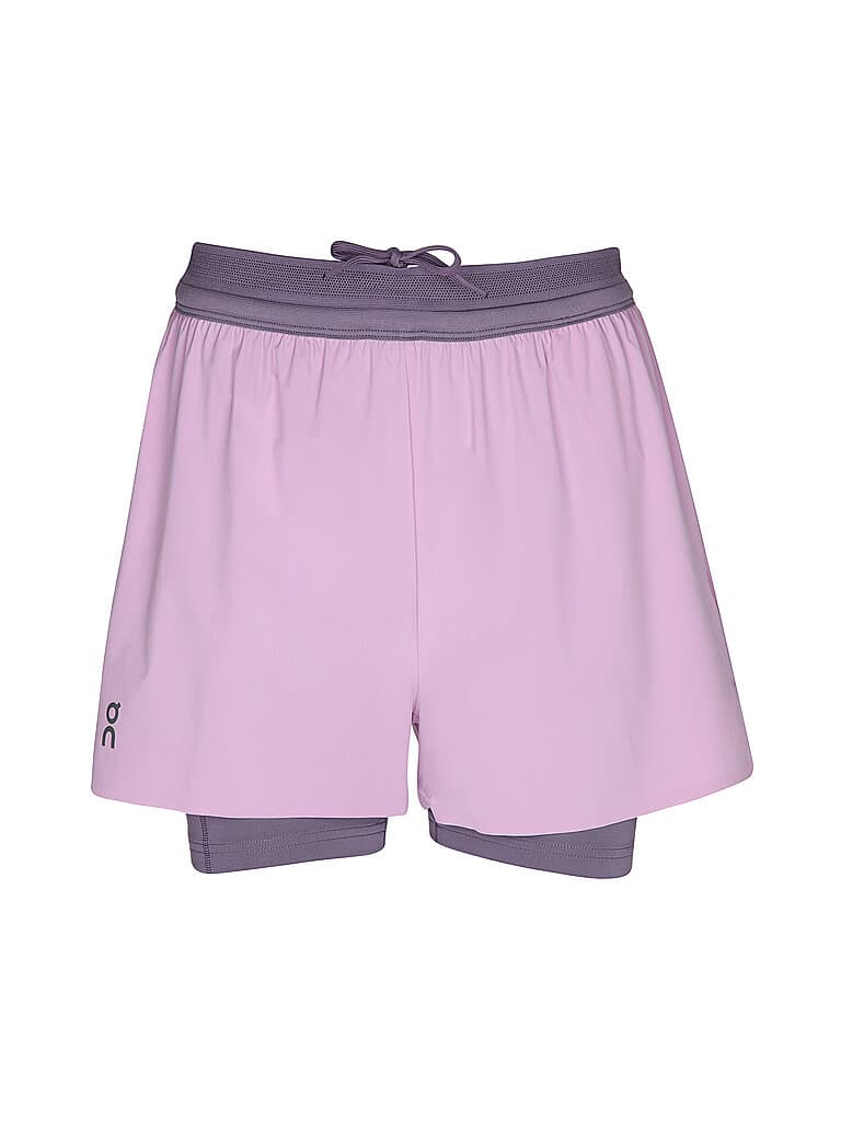 ON Damen Laufshorts 2in1 3 Performance beere | XS