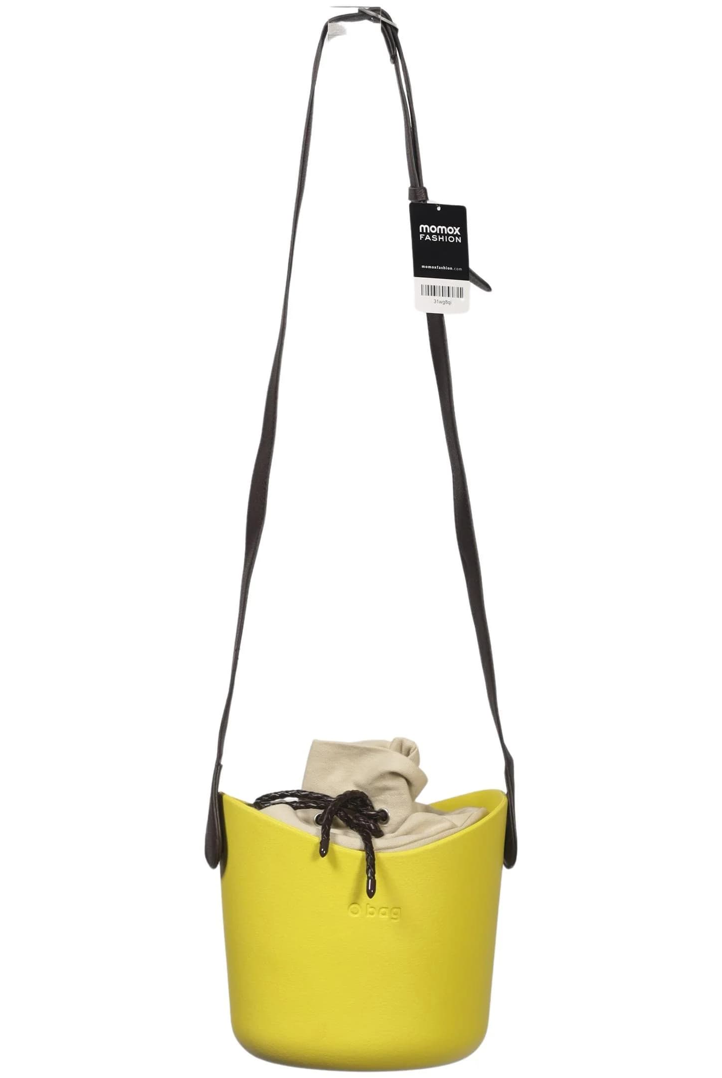 o bag Damen Handtasche klein, Gelb, Gr.