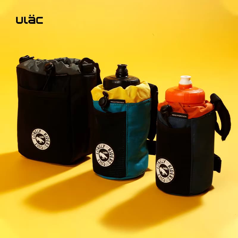 ULAC Fahrrad-Lenker-Vorbautasche, 1 l/2,2 l, C-HOLD-Tasche, Wasserflasche, Fahrradtaschen, Fahrrad-Werkzeuge, Aufbewahrungstasche, Reiten, Touren, Pendeln