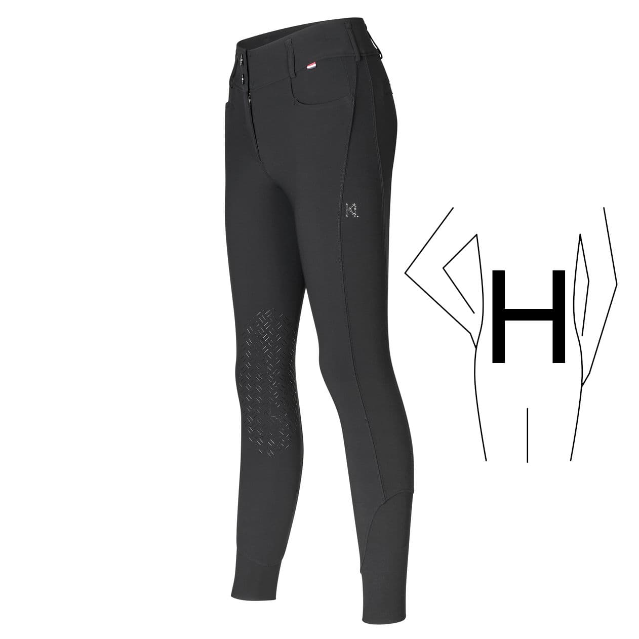 Kingsland KLKira Kniegrip Reithose HShape Damen