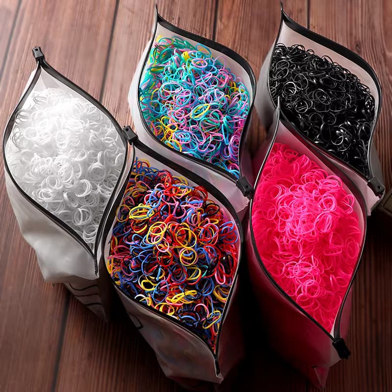 300 Stücke Bunte Katze Hund Gummiband Elastische Haarbänder Stirnband Kinder Hundesalon Haarschmuck Mädchen Kopfbedeckungen