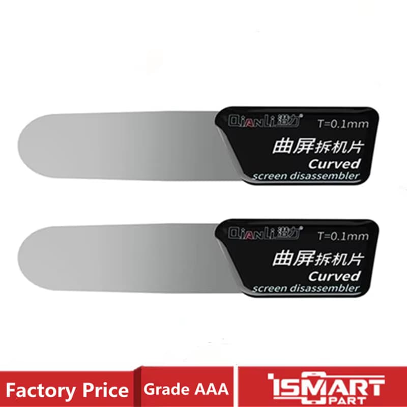 2PCS Qianli Gebogene Bildschirm Disassembler Flexible Trennung Werkzeug für Samsung Reparatur Öffnung Splitter Dünne Klinge Hohe Zähigkeit