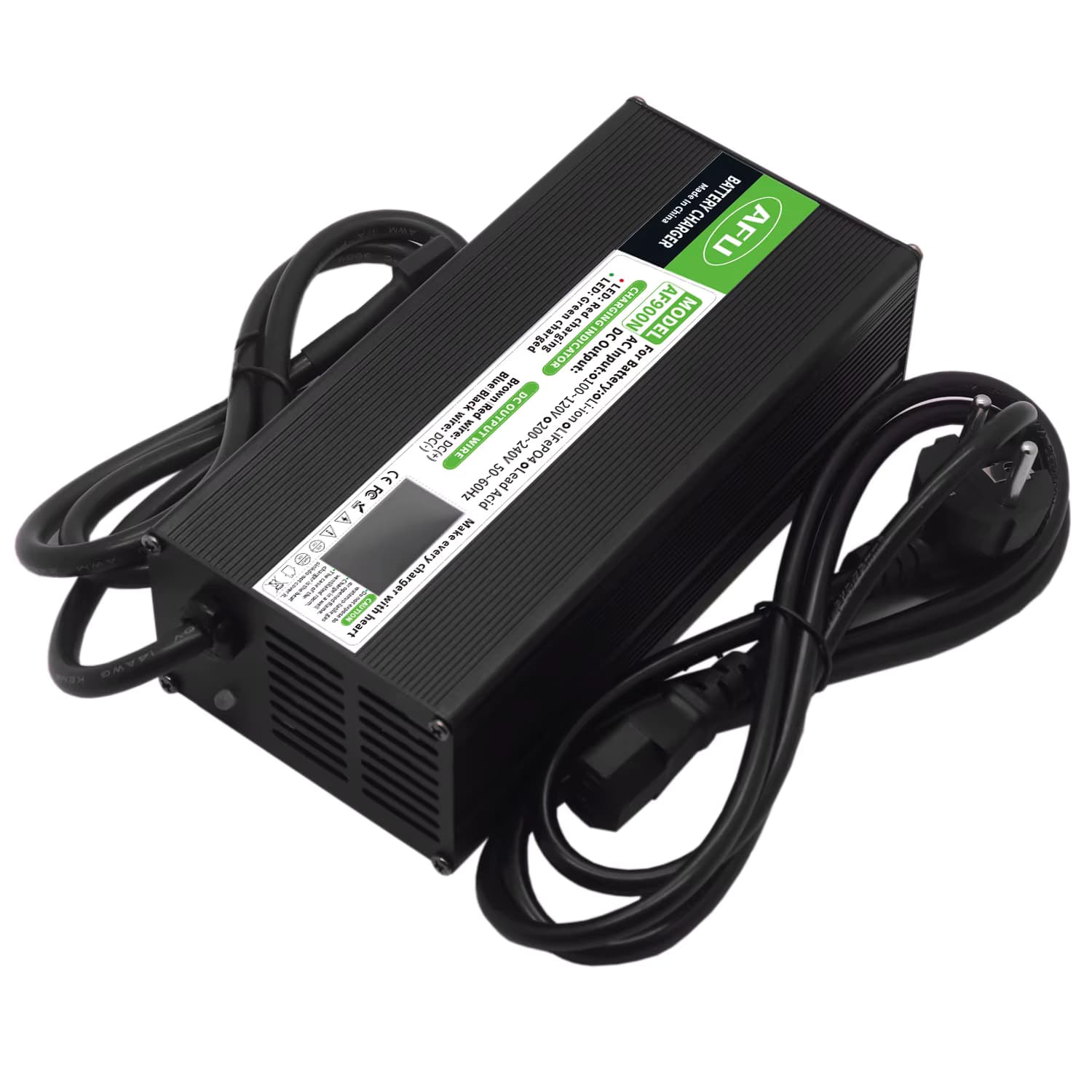 29,2 V 25 A LiFePO4-Akku-Ladegerät USD für 8S 24 V 25,6 V LiFePO4-Akku-Schnellladegerät mit OLED-Display