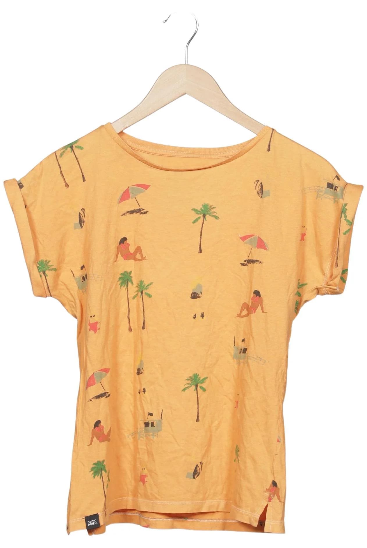 Dedicated Damen T-Shirt, Gelb, Gr. S