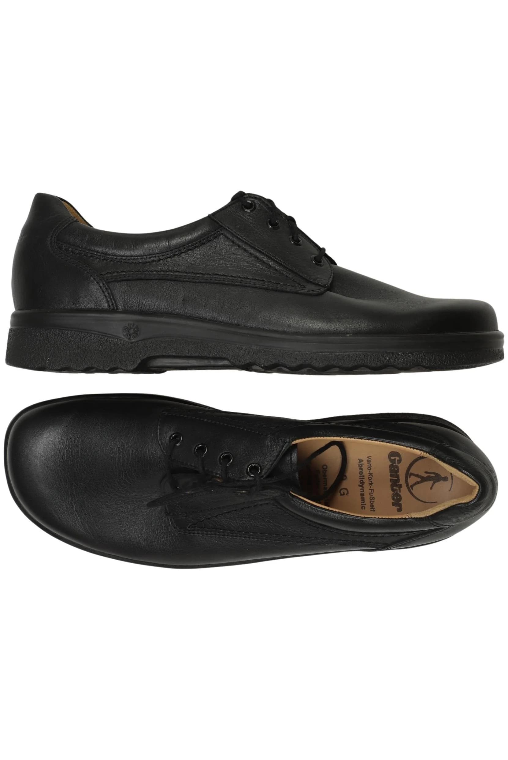 Ganter Herren Halbschuh, Schwarz, Gr. UK 9