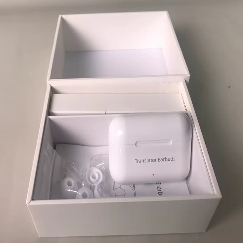 Compact Sports Earbuds Smart Language Translator Online Instant Translate Interpretation 71 Languages 56 Sports Accessories. Tilbud fra Alibaba US.