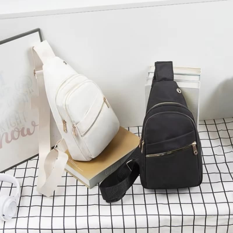 Frauen Umhängetasche Neue Koreanische Einfache frauen Brust Tasche Große Kapazität frauen Outdoor Casual Stickerei Quilt Einzelnen Schulter
