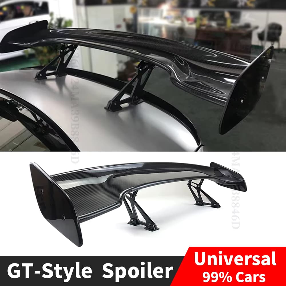 Universal GT Stil Heckspoiler Flügel Schwanz Air Dam Für 99% Limousine Body Kit Dekoration Carbon Fiber Racing Body Kit Außen Tuning