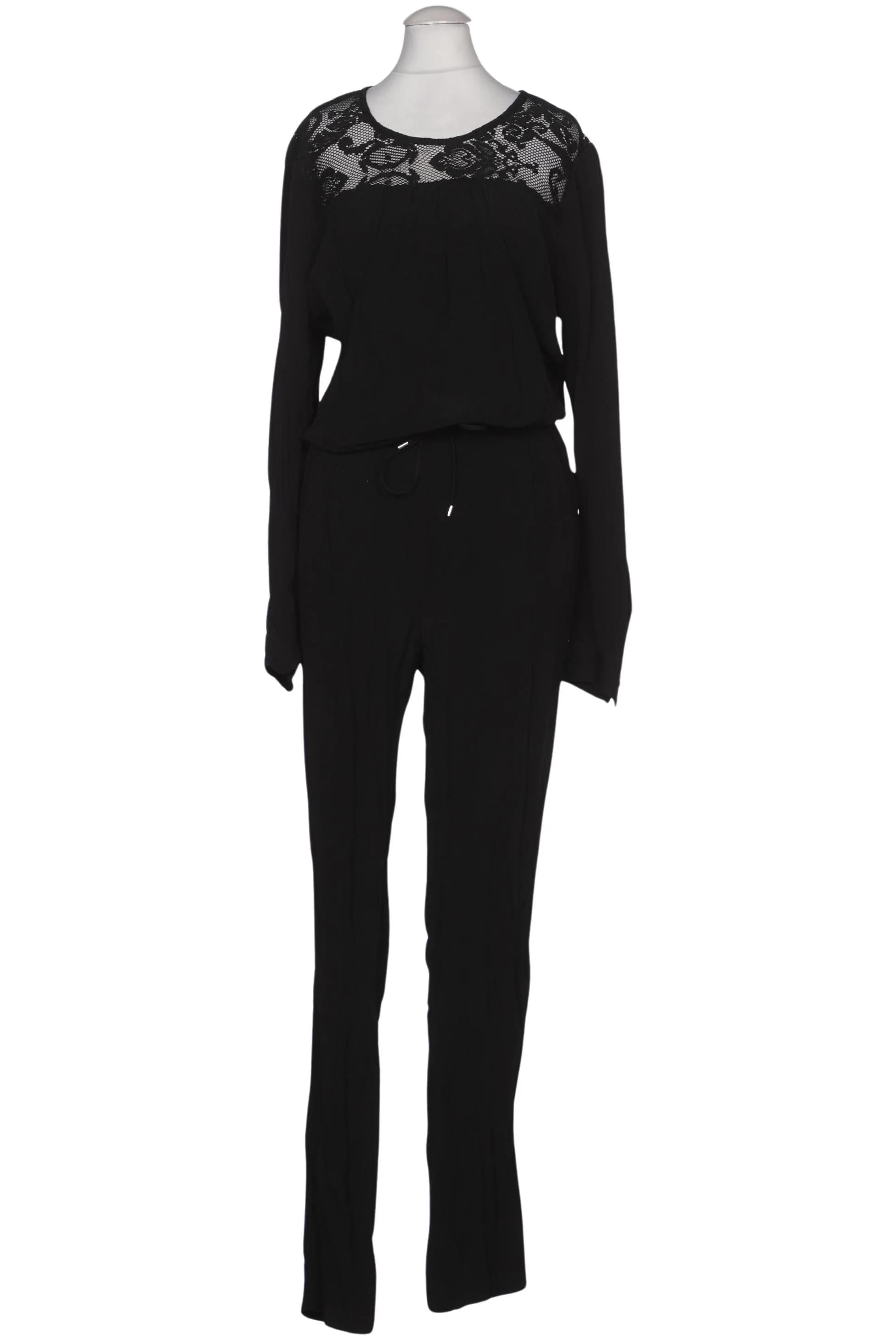 la petite française Damen Overall oder Jumpsuit, Schwarz, Gr. EU 38