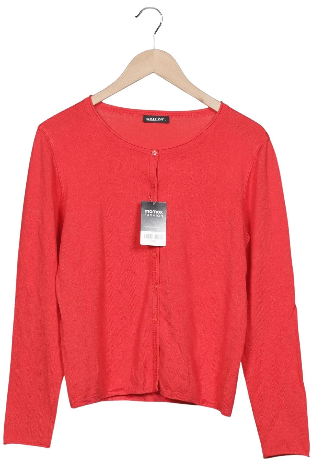 S.marlon Damen Strickjacke, Rot, Gr. L