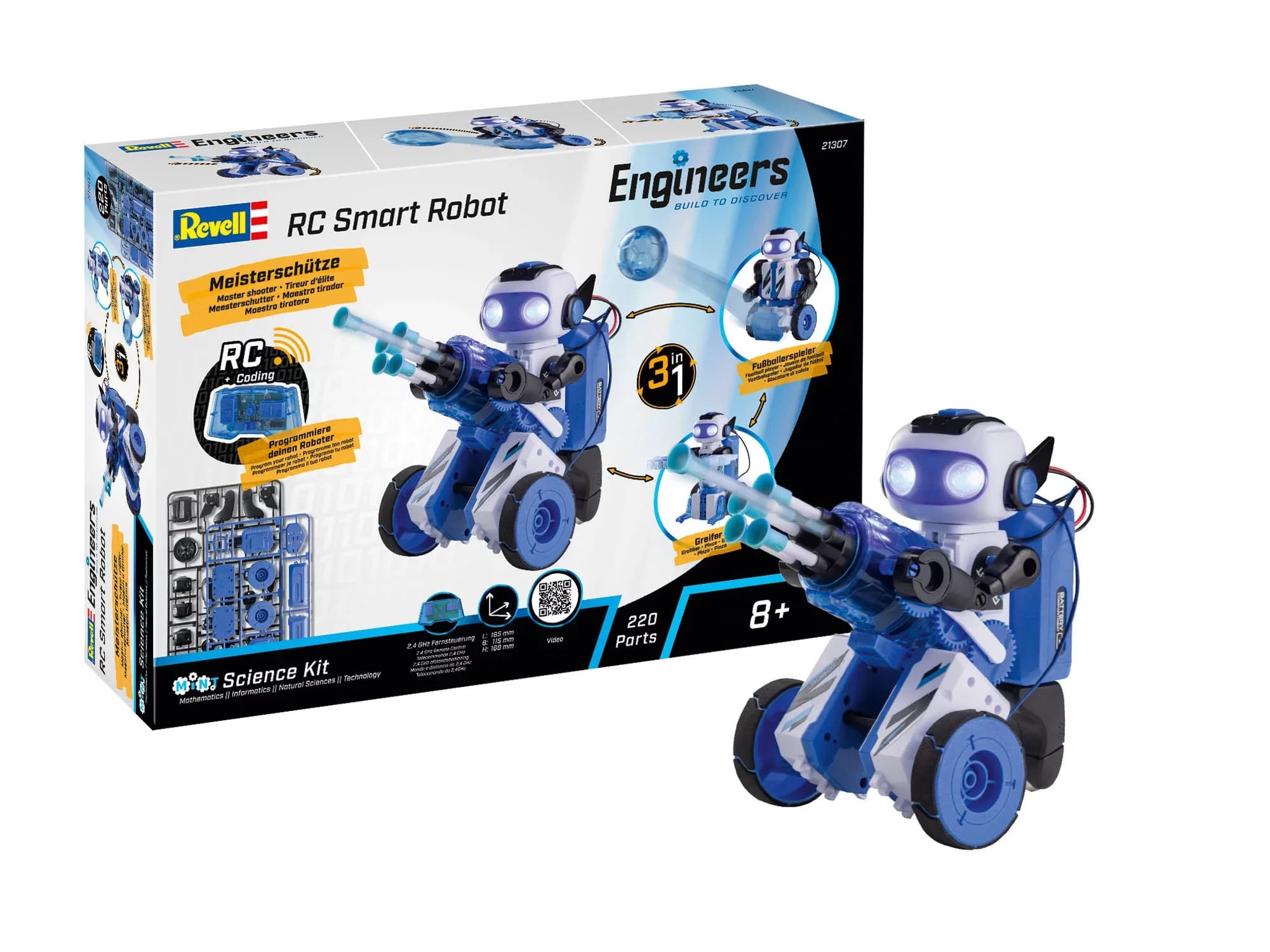 RC Smart Robot 3in1. Angebot von Revell-shop DE/AT.