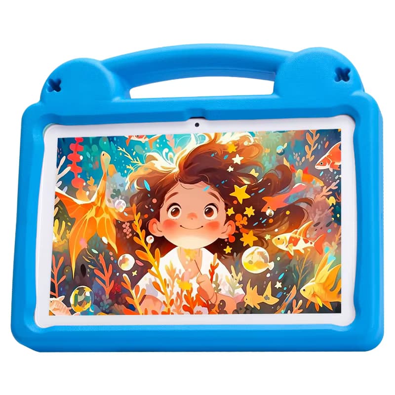 Paitanry 10,1 Zoll Android 15 Kinder-Tablet 8GB+64GB Octa-Core 5000mAh HD IPS Lern- und Bildungs-Tablet PC WLAN-Tablet Kindergeburtstagsgeschenk