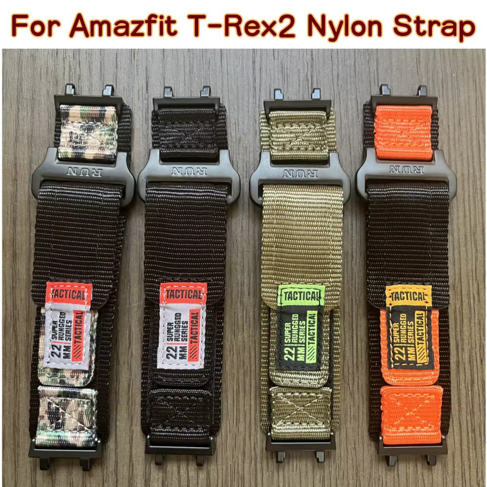 Nylonband für Amazfit Huami T-rex 2 pro Uhrenarmband für Huami Amazfit T-rex 2 Sportgürtel Smartwatch Armband Zubehör
