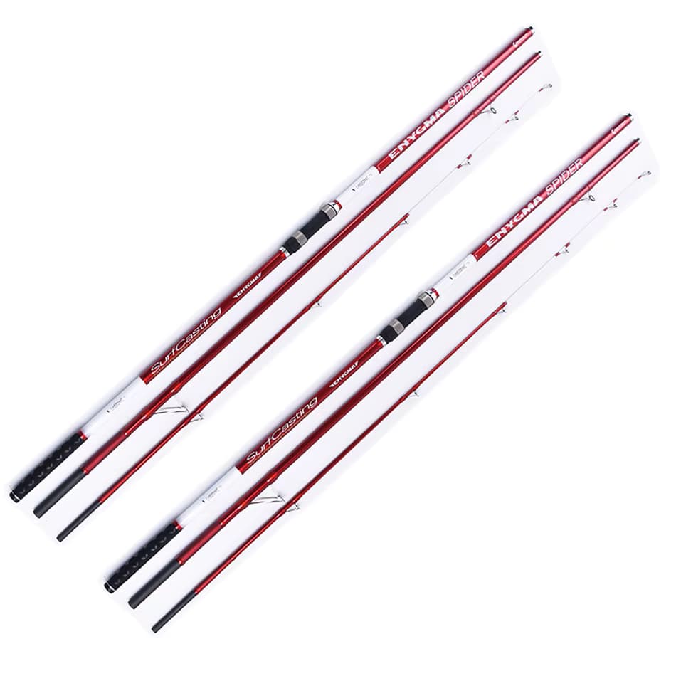 2PCS/Pack 4,20 M CW 100-200g Surf Casting Rod Schlanken Körper High-Carbon Faser 3 abschnitte CR KW Guide Ring Wahl Webo DPS Reel Sitz