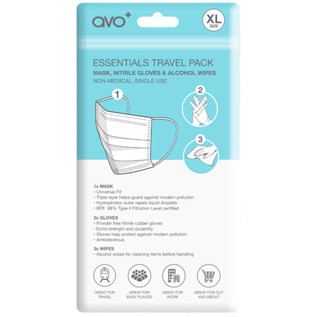 AVO+ Essentials matkapakkaus - X Large. Tarjous myyjältä Bazta FI.