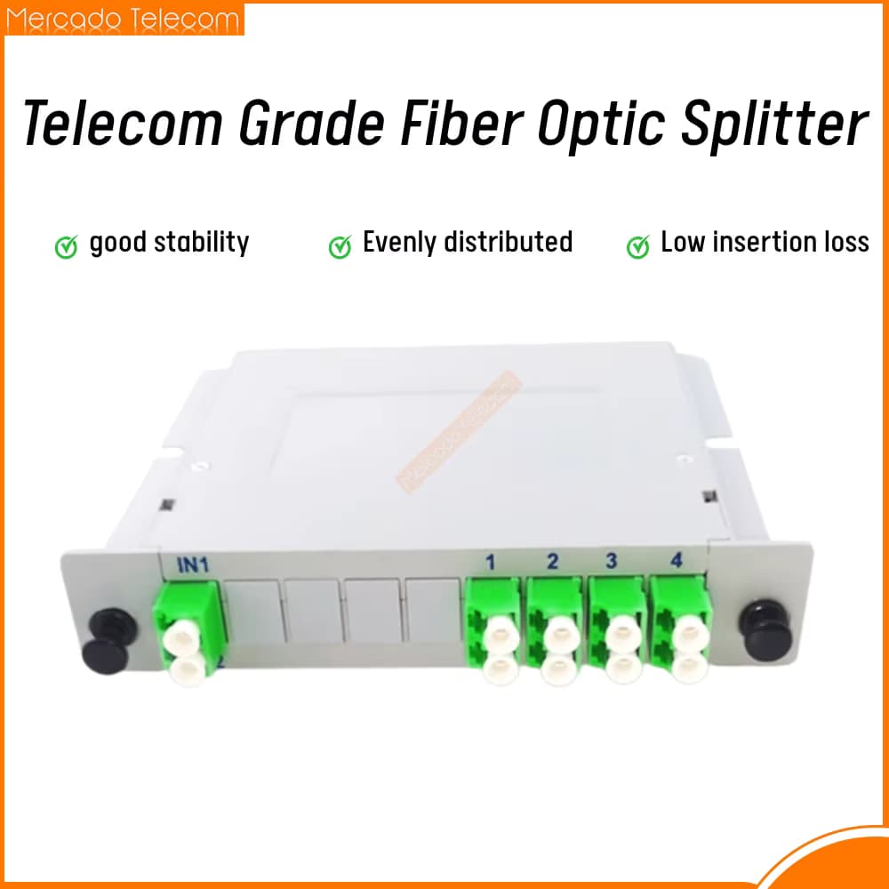 LC APC PLC 2x8 Fiber Optic Splitter Box Kassette Karte Einsetzen PLC Splitter FTTH Fiber Optical Coupler Splitter