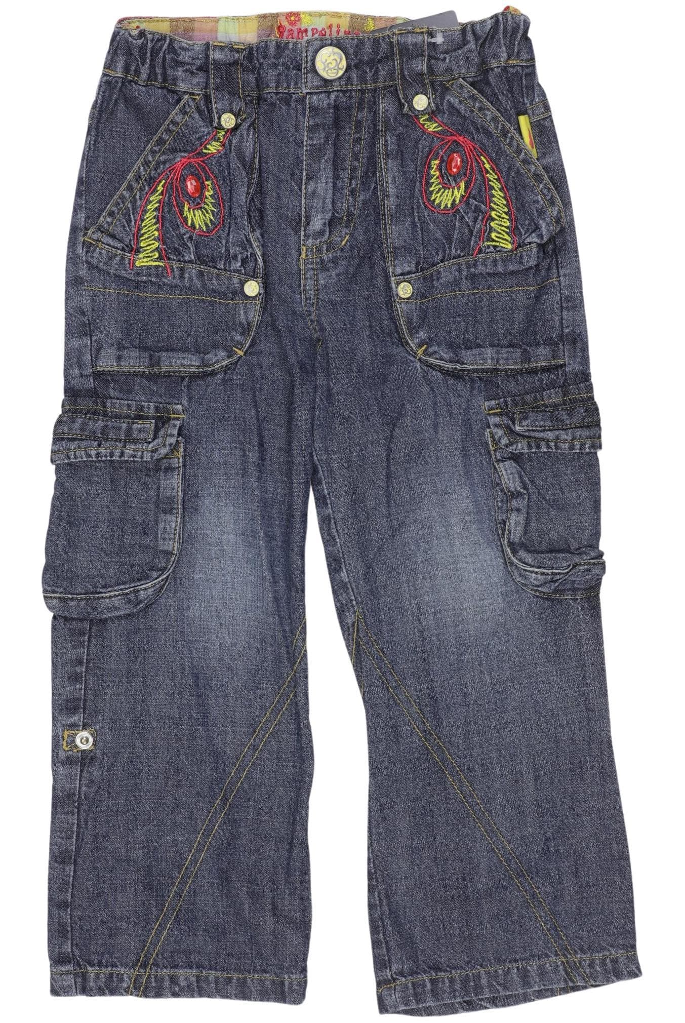Pampolina Mädchen Jeans, Blau, Gr. EU 104