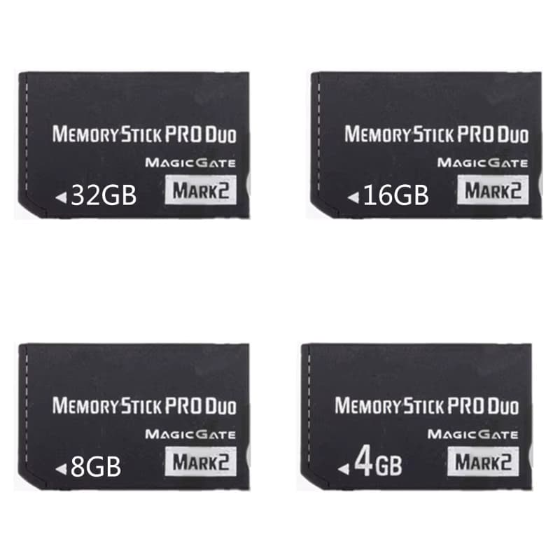 Gaming-Zubehör Memory Stick Pro für psp1000/2000/3000 4GB/8GB/16GB/32GB MS Pro Duo Memory Game Cards mit hoher Kapazität