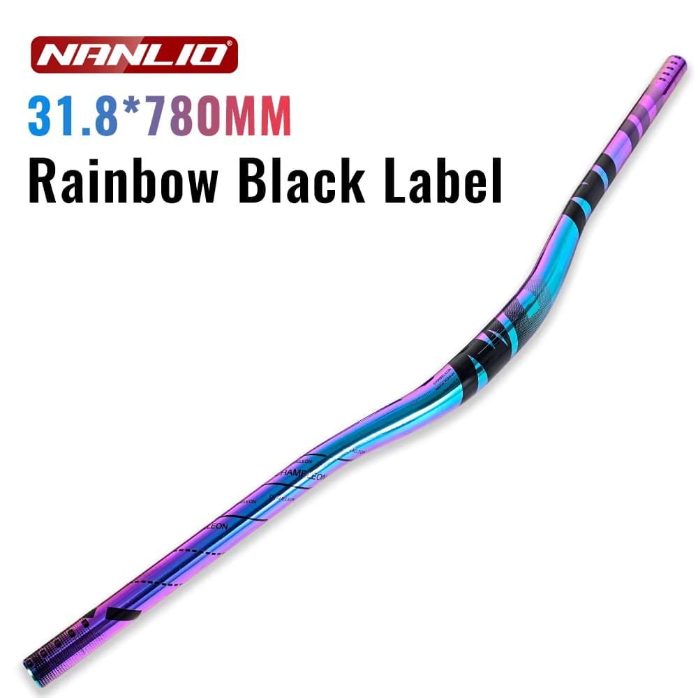 Nanlio mtb fahrrad schwalben förmiger lenker 31.8*780mm ultraleichter aluminium fahrrad griff zubehör bmx Mountainbike teile