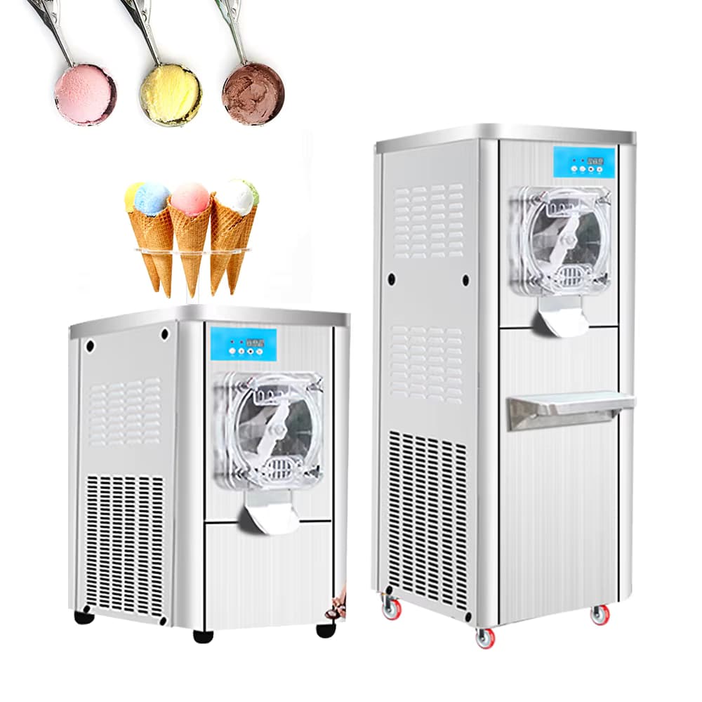ITOP 1300W Italian Hard Ice Cream Machine Desktop Gelato Hard Ice Cream Maker Vertical Table Top Batch Freezer. Tilbud fra Alibaba US.