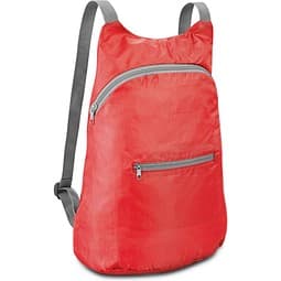 BARCELONA. Faltbarer Rucksack aus 210D Ripstop Polyester, Rot. Offer from Bettmer DE.