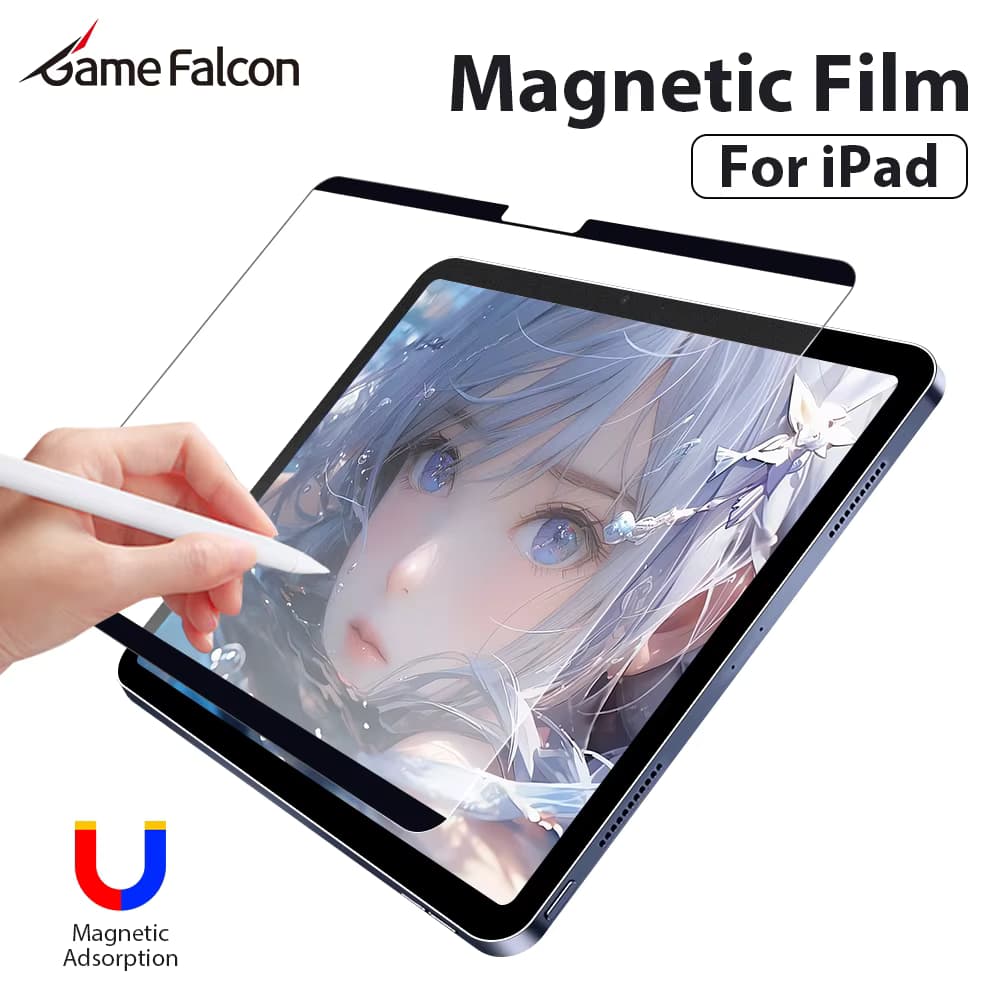 Magnetische Papierfolie für iPad Air 11 M3 M2 5 4 3 2 A16 10 9 10. 9. Generation Pro 11. 13 M5 M4 12.9 Mini 6 7 Displayschutzfolie