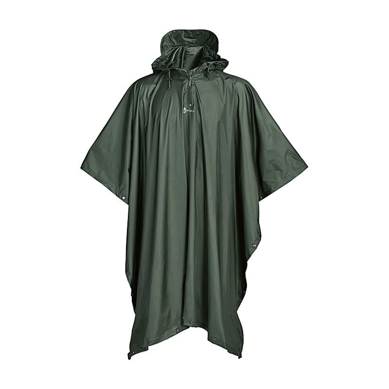 Wäfo Regenponcho Monsun, jagdgrün, Größe one size