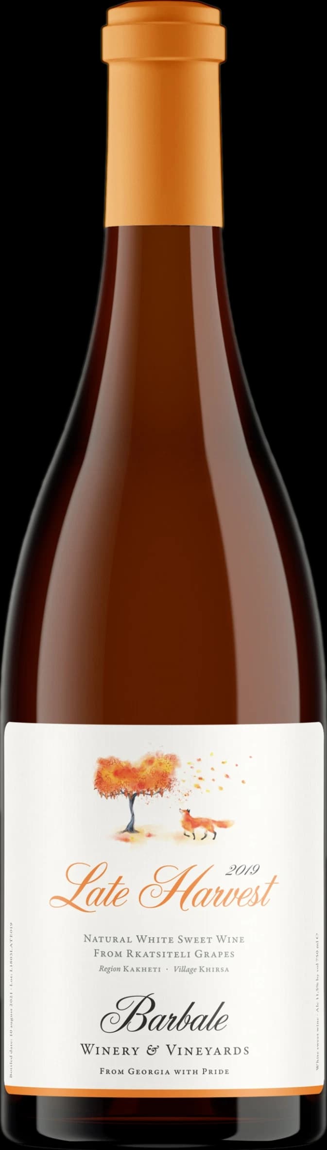Barbale Late Harvest Rkatsiteli 2024. Angebot von 8wines DACH.