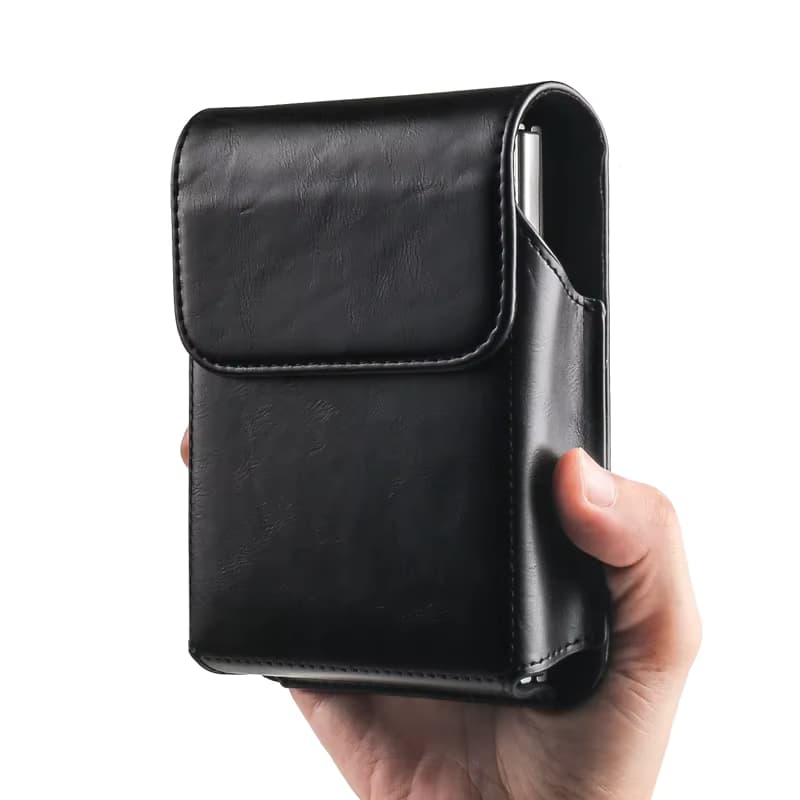 Leder-Gürtelclip-Hülle für Samsung Galaxy Z Fold 8/Fold 8 Wide, für iPhone Fold, Huawei Pura X Max Flip Reiseholster-Tasche