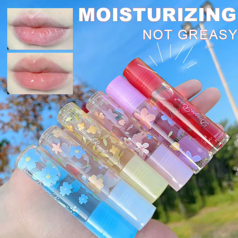 Lees Rose Flower Lip Oil Moisturizing Female Colorless Lip Liquid Honey Gloss Chemical Ingredient Lip Care Product. Tilbud fra Alibaba US.