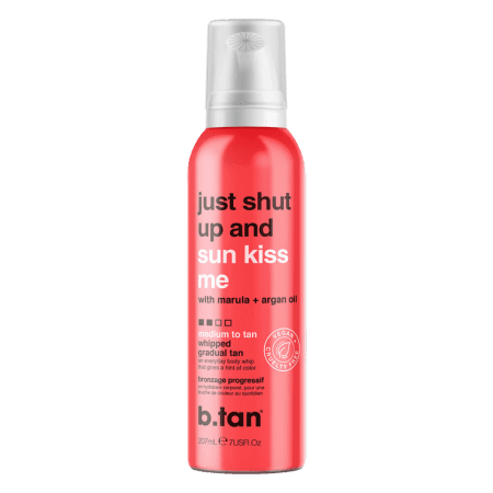 b.tan Just Shut Up & Sunkiss Me Whipped Gradual Tan - 207ml. Offer from Bazta FI.