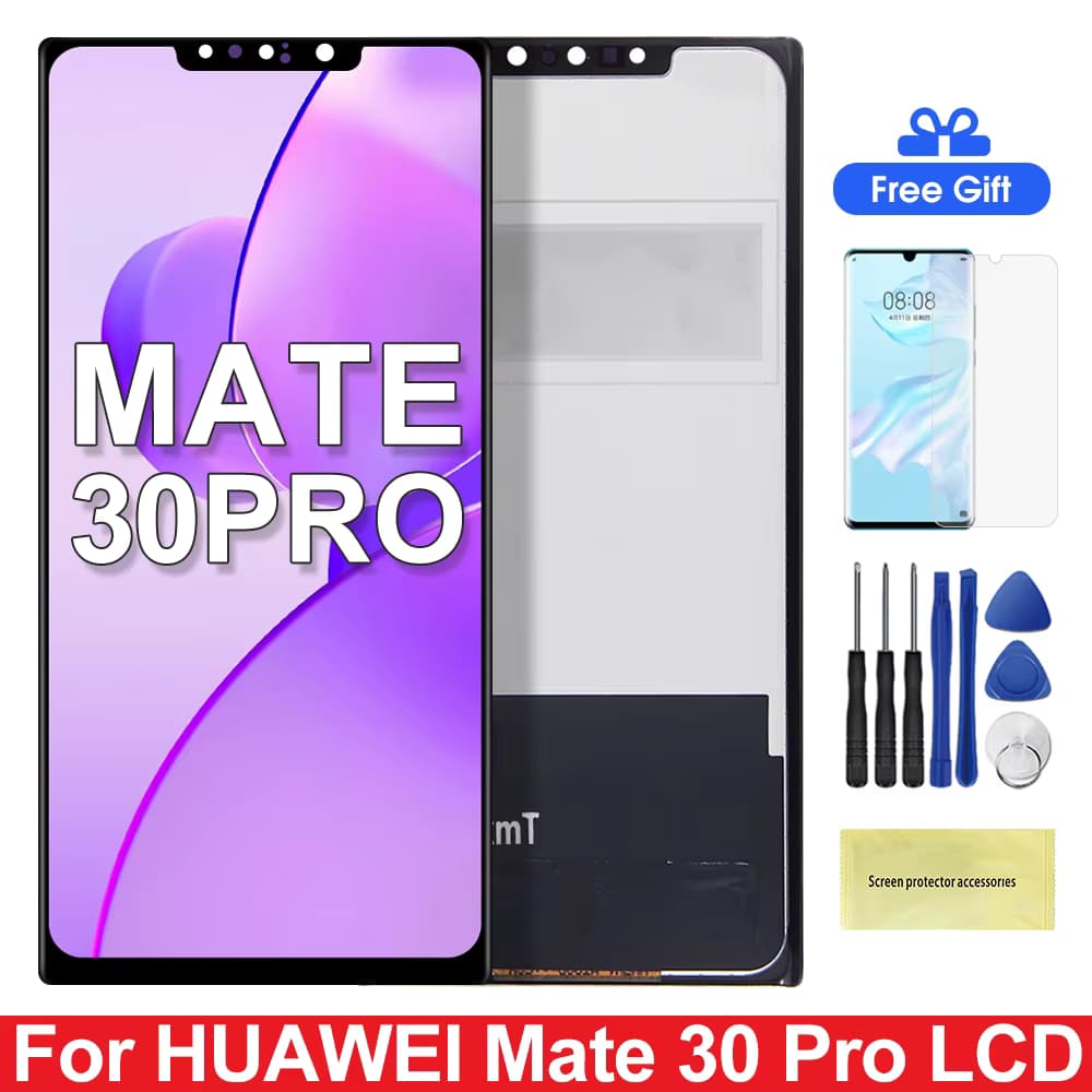 TFT Mate 30 Pro Für Huawei Mate 30 Pro LIO-L09 LIO-L29 LCD-Display Digitaler Touchscreen Montage Reparaturteile 100% Getestet