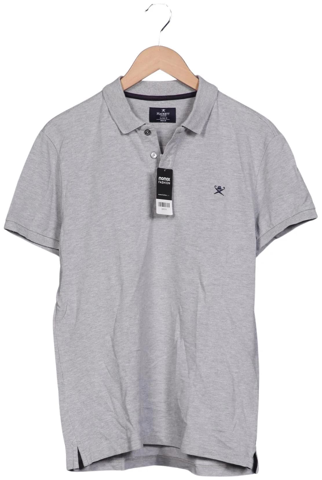 Hackett London Herren Poloshirt, Grau, Gr. M