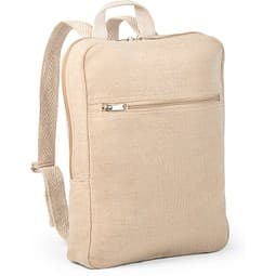 MARBELLA. Juco-Rucksack (275 g/m²), Natur. Offer from Saalfrank DE.
