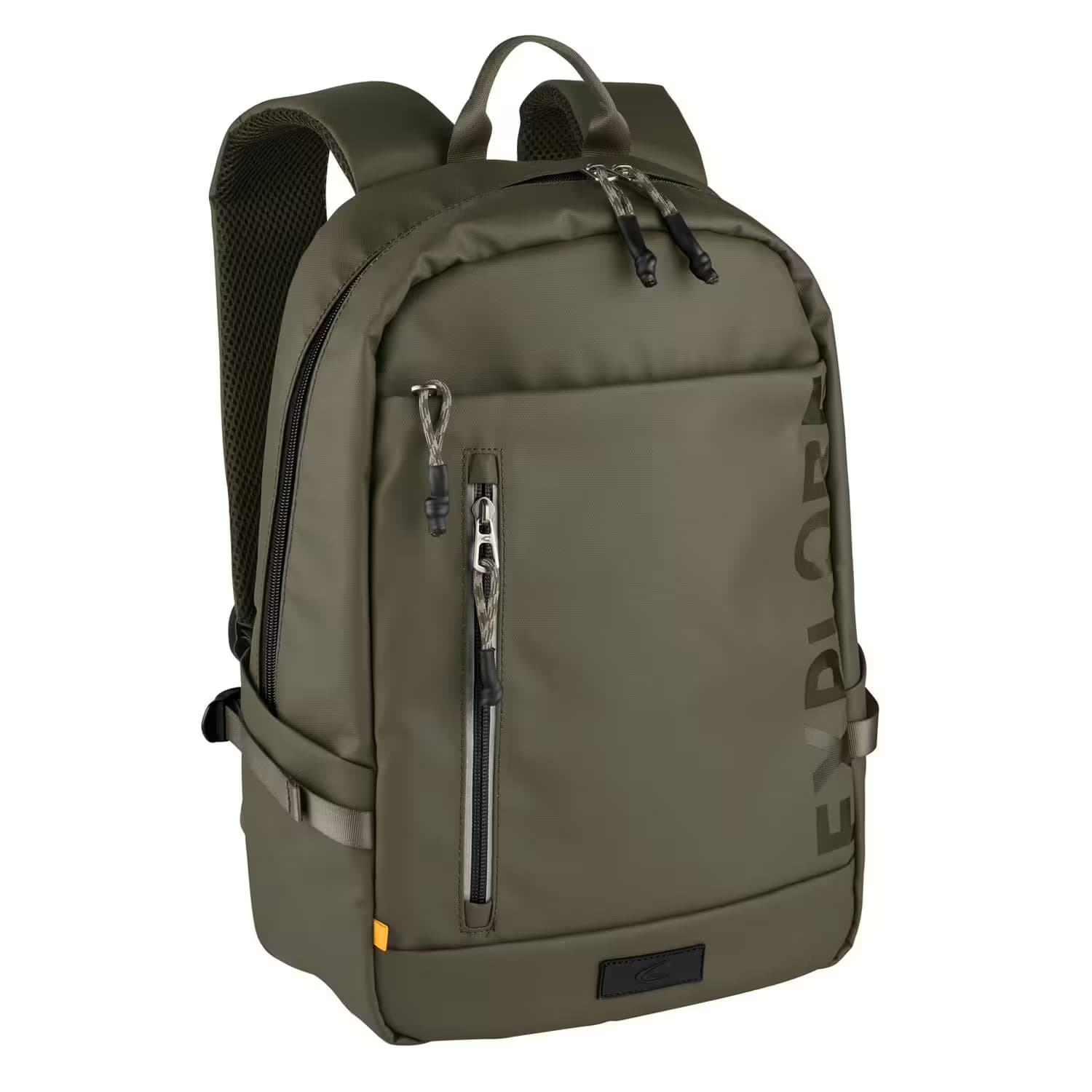 Camel Active Explore Rucksack M aus recyceltem Nylon Khaki. Offer from Koffer.de DE.