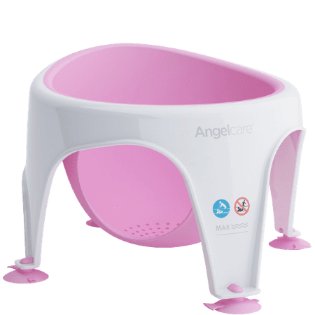 Angelcare Soft Touch -kylpytuoli - vaaleanpunainen. Tarjous myyjältä Bazta FI.