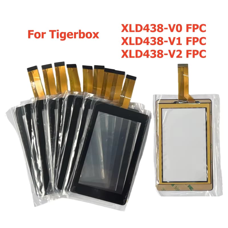 4,3 "Für Tigermedia Tigerbox Touchscreen Digitizer Touch Glas Panel XLD438-V0 FPC XLD438-V2 XLD438-V1 FPC Ersatzteile