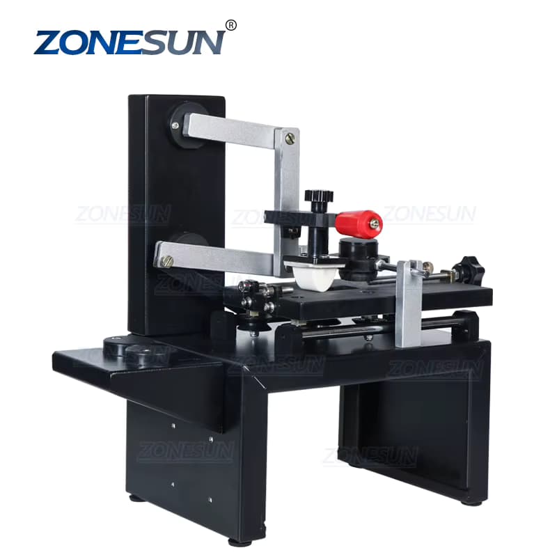 ZONESUN ZS-RM7A Manual Desktop Ink Cup Pad Printer Printing Machine for Print Date Batch Number Logo. Tilbud fra Alibaba US.